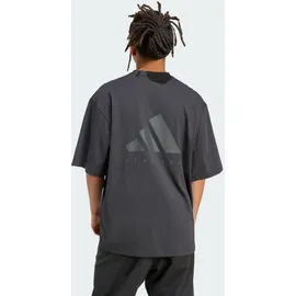 adidas Power Oversize T-Shirt schwarz M