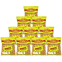 Nagaraya Nuts Brand Cracker Nuts Erdnüsse Coated Peanuts 10x160g