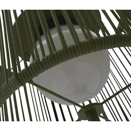 LECO Stehlampe mit Ablagetisch 3000k grün