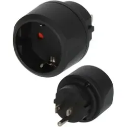 Brennenstuhl Travel Adapter Schutzkontakt/USA, Japan