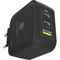 Icy Box GaN Ladegerät 65W – USB-C & USB-A,