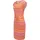 Ragwear Sommerkleid Midikleid Gemustert Orange 36
