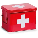 Zeller Medizinbox, Metall, rot
