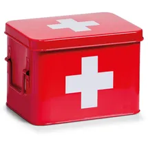 Zeller Medizinbox, Metall, rot
