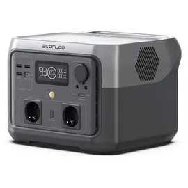 EcoFlow Tragbares Kraftwerk RIVER 2 MAX, 512Wh LiFeP04, Akku/ 1 Stunde bis zu 1000W Leistung,