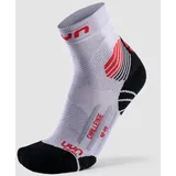 Uyn Run Trail Challenge Laufsocken mit Cool-Air-Flow Technologie aus Natex Herren pearl grey/red 35-38