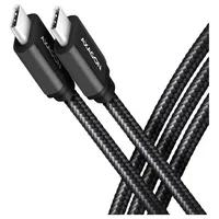 AXAGON BUCM3-CM20AB - Sync- & Ladekabel, USB-C 3.2 Gen 1 2 m