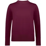 Betty Barclay Strickpullover mit Stehkragen Dunkel Aubergine 36