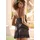 vivance by lascana Negligé Floral Schwarz 85