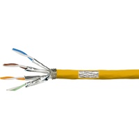 Logilink CPV0069 Netzwerkkabel Gelb 50 m Cat7a S/FTP (S-STP)
