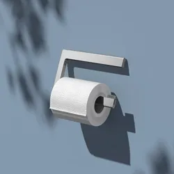 Keuco EDITION 400 Toilettenpapierhalter, offene Form, Accessoires, edelstahl-finish