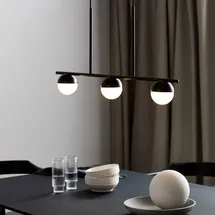 Nordlux Contina 3-flg. G9 10 cm rund schwarz