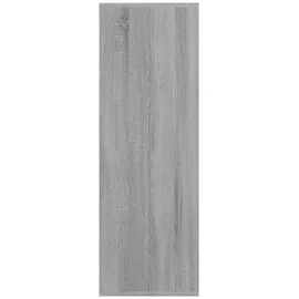 vidaXL Schuhregal 54 x 100,5 x 34 cm grau / grau