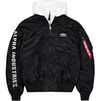 Alpha Industries MA-1 D-Tec SE Jacke Black/White XXL