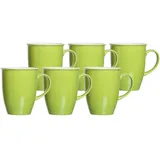 Ritzenhoff & Breker Doppio Kaffeetasse 0,32 l Grün 6 St.