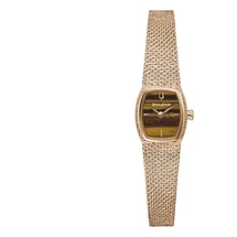 BULOVA Damen Analog Quarz Armbanduhr Goddess of Time