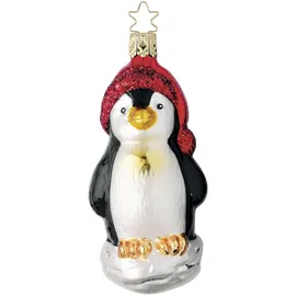 Inges Glas INGE-GLAS® Christbaumschmuck Weihnachts-Pinguin