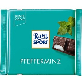 Ritter Sport PFEFFERMINZ Schokolade 100,0 g