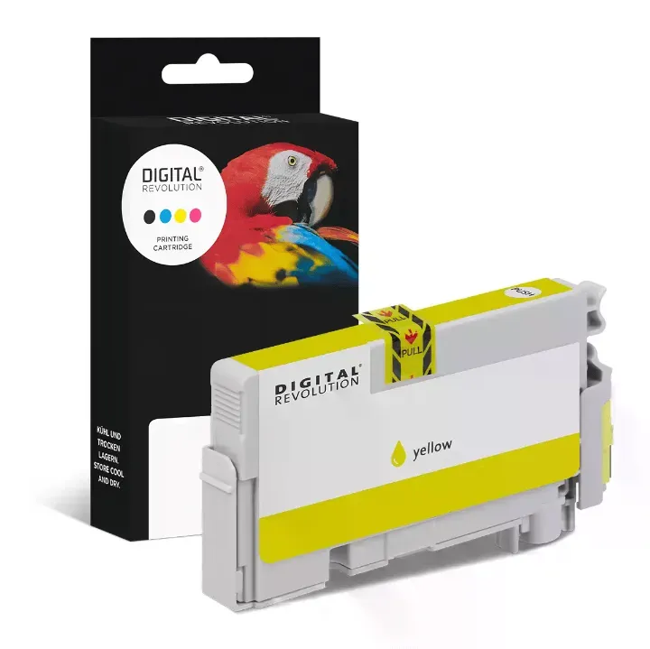 Digital Revolution Tinte ersetzt HP F9J65A 728 yellow