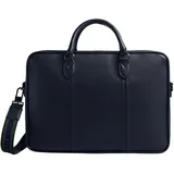 Ted Baker Kaden PU Webbing Document Bag, Notebooktasche, Blau