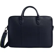 Ted Baker Kaden PU Webbing Document Bag, Notebooktasche, Blau