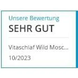 VitaSchlaf Vitaschlaf® MOSCOVY® W3 -LEICHT- SOMMER - WASSERBETTEN - CAMPING Premium Daunendecke 90% Daunen, Klasse 1 Germany since 1947 - 155x220cm - Weiß