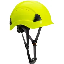 PORTWEST PS63 Height Endurance Helm mit Belüftung, Farbe Gelb in hoher Sichtbarkeit, Größe:, PS63YER