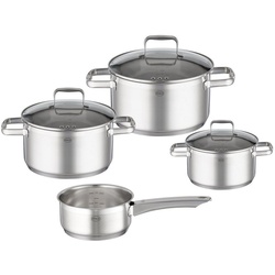 RÖSLE Topf-Set RÖSLE Topfset Charm 4 teilig Kochtopfset Edelstahl Kochgeschirr