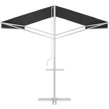 vidaXL Freistehende Markise 6 x 3 m grau