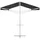 vidaXL Freistehende Markise 6 x 3 m grau