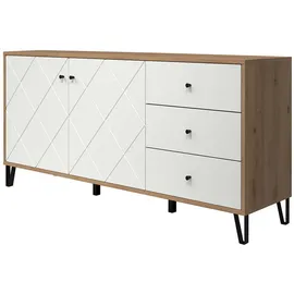 trendteam Sideboard weiß matt B/H/T: ca. 183x76x40 cm - Sideboards, Sideboards