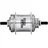 SunRace Fahrradnabe Automatic A2 Silber 36 Loch