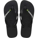 havaianas Brasil Logo Schwarz 23