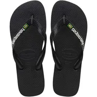 havaianas Brasil Logo Schwarz 23