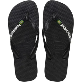 havaianas Brasil Logo Schwarz 23