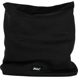 P.A.C. Merino Snood Black Multifunktionstuch - Merino, Merinowolle, Schlauchtuch, Halstuch, Schal, Kopftuch - Einheitsgröße