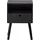 Woood Nachtschrank Vienna 36 x 30 x 53 cm Schwarz