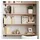 vidaXL Wandregal 80 x 20 x 2 cm Eiche Unbehandelt