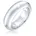 Bandring Modern Statement Blogger Trend Silber Silber 52