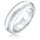 Elli Ring Bandring Modern Statement Blogger Trend 925 Sterling Silber Cocktailring in Silber | Gr.: 52