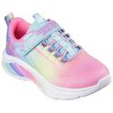 SKECHERS Sneaker 'RAINBOW CRUISERS' - Gelb,Rosa,Dunkelblau,Hellblau - 33,33/33