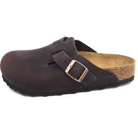 Birkenstock Boston Nubukleder geölt schmal habana 36