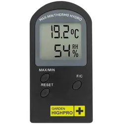 HYGROTHERMO BASIC | Thermometer-Hygrometer | Minimum-Maximum | digital | Garden Highpro