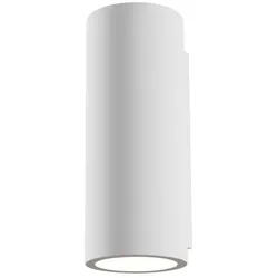 Deckenleuchte Wohnzimmerlampe Deckenlampe Schlafzimmerlampe Gips Weiss H 20 cm
