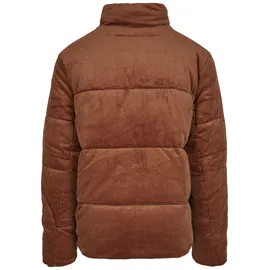 URBAN CLASSICS Boxy Corduroy Puffer Jacke Black XL