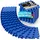 monzana 8x Bodenschutzmatte für Pool & Fitness 45x45cm Rutschfest Fitnessgerät Wärmeisolierend Eva-schaumstoff Erweiterbar Unterlage Blau