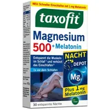 Taxofit Magnesium 500 Nacht + Melatonin