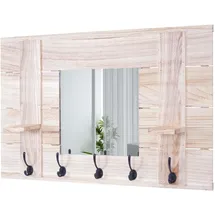 MCW Wandgarderobe C89 Braun