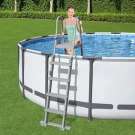 BESTWAY Poolleiter Grau 132 cm