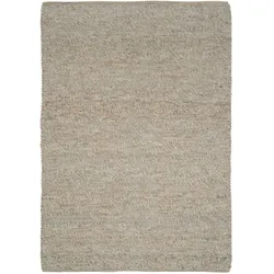 Teppich OCI DIE TEPPICHMARKE "FAVORIT", beige (natur), H:12mm Ø:250cm, Wolle, Teppiche, Handweb-Teppich aus Indien, handgewebt, hochwertig verarbeitet